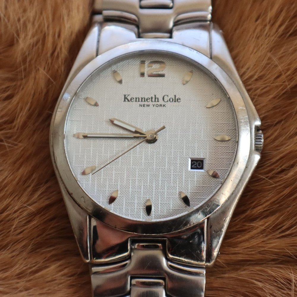 Kenneth Cole Linen Dial Men's Watch